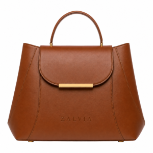 Arc-Flap Carryall Handbag