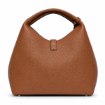Crescent-Lock Hobo Handbag