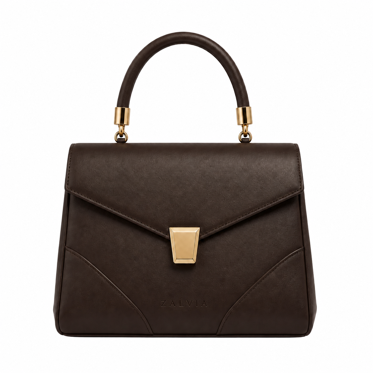 Zalvia Women’s Espresso Executive Handbag (1) Espresso Executive Handbag