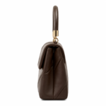 Zalvia Women’s Espresso Executive Handbag - Image 3