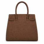 Drawcord Frame Tote Handbag