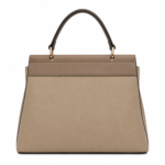 Zalvia Women’s Taupe and Brown Handbag - Image 2