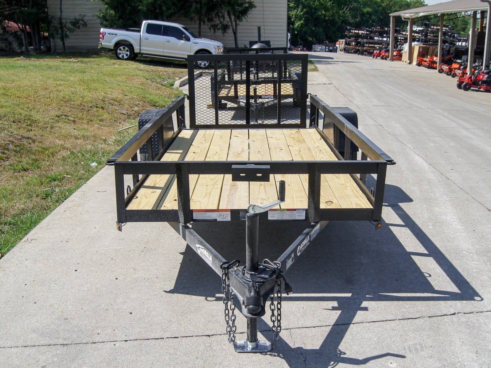 dsc08189_1.jpg 5×12 Powder Coated Dovetail Utility Trailer 3500lb Axle - Image 1